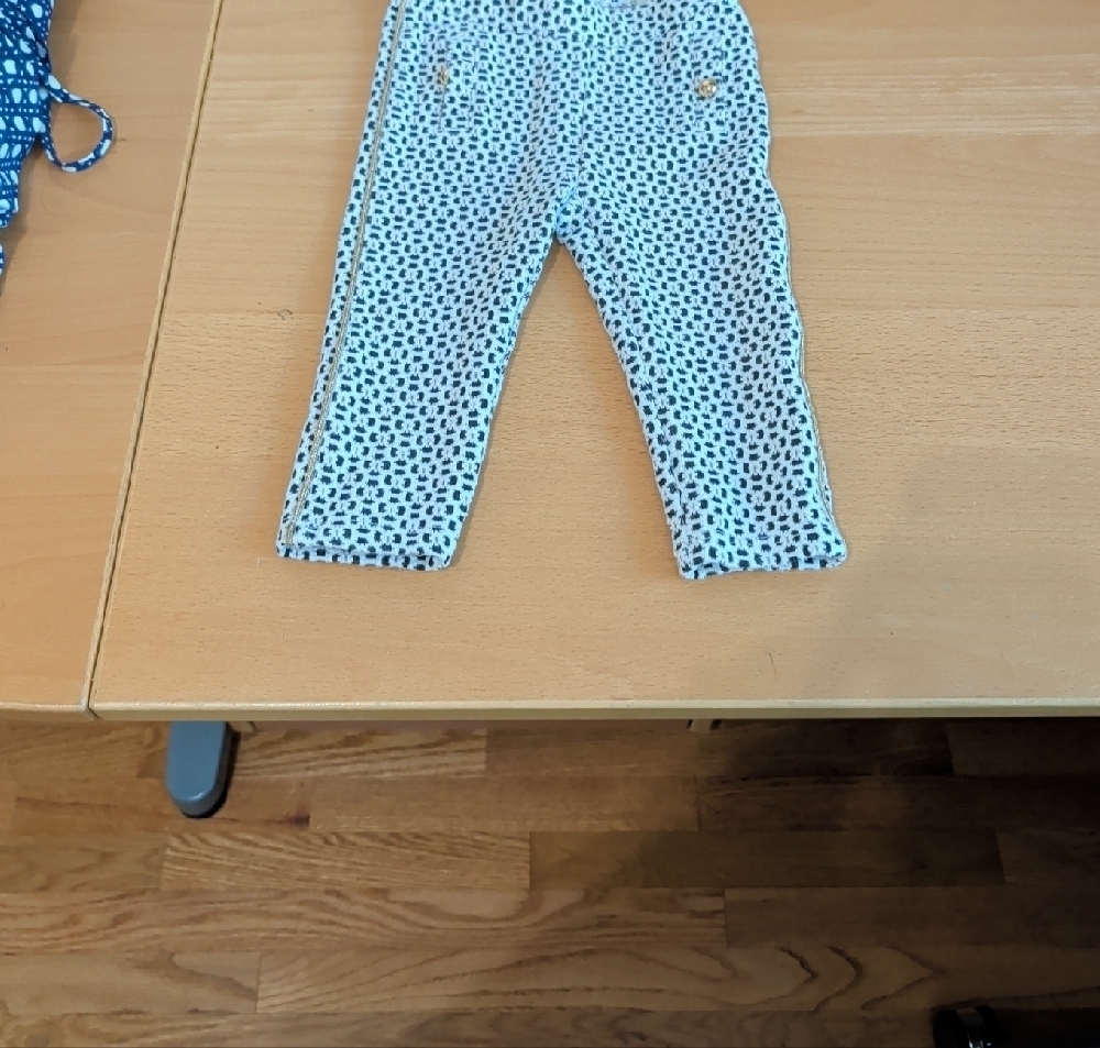 Janie & Jack Monochrome Textured Pants - Picture 2 of 4